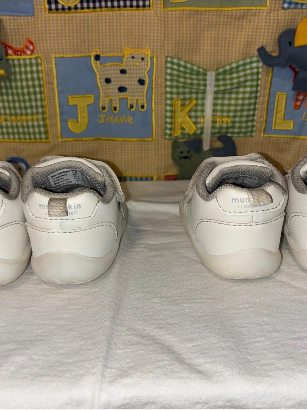 Munchkin White Walking Sneakers -  2 Pairs